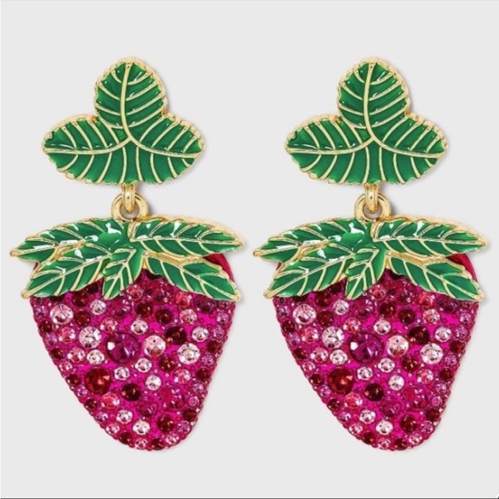 Sugarfix by Baublebar Strawberry Earrings